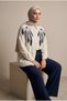 Pul Beaded Embroidered Oversized Linen Shirt
