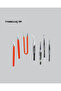 7 Pieces Precision Steel Tweezers Set for Electronics and Watch Repair - 3