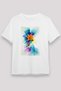 Flower White Unisex T-Shirt T-Shirt