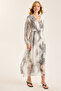 Silk Leopard Patterned Anv Dress - 2
