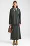 Scarf Detailed Skirted Knitwear Set Haki̇ 9471-Tk