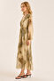 Silk Leopard Patterned Anv Dress - 3