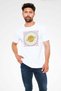 Saturn White Unisex T-Shirt T-Shirt - 2