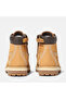 Courma Kid Mid Lace up Boot Children's Yellow Casual Shoes - 5