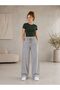 2 Pieces Black+Grey Comfortable Fit Sports and Everyday Wear Sweatpants - 3