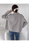 Biker Style Short Trench Coat - 3