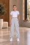Busekids Unisex Kids 2-Piece Sweatpants Set with Piping at the Legs & Cargo Pockets, Unprinted – Crop Not Included - 2
