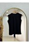 Gülnihal Zero Sleeve Short Undergarment-Zi̇3152 Black - 3