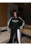 Printed Striped Track Suit Set - 3