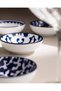 Reve bleu vista mini kase set - blue/white - 9 cm - 5