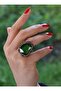 Special Design Crystal Ring - Green -
