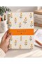 A5 on Spiral, Flower Garden, 120 Sheets in Line, Notepad, School Notebook - 3
