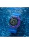 Sports Digital Men's Wristwatch, Blue Silicone Band, Pool and Sea Use, Alarm, Stopwatch, Calendar, in Stylish Gift Package - 2