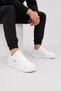 Kairo Men's Casual Leather Sneakers – Comfortable and Timeless Design - White - 3