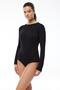 137 Long Sleeve Zippered Badi - 2