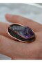 Special Design Ring with Amethyst Stone - - 4