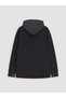 Vizyon New Season Black Hooded Boy's Jean Shirt - 4