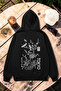 Unisex Tokyo Printed Oversize Sweatshirt - 2