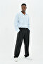 Plus Size Side Stripe Men's Black Baggy Pants S-12Xl - 5