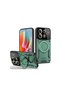 Xiaomi Redmi Note 13 Pro 5g Case Joy Lens Cover with Stand - Dark Green