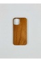 Premium Real Wood Phone Case for iPhone 12 (6.1") | Slim Wooden Back Cover with Shockproof TPU Bumper