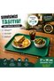 Abs Serving Tray Green 27X36 cm Shockproof Professional Tray