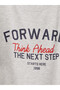 Text Printed Boy's Suit - 4