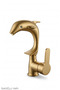 Matte Gold Sink Faucet with Dolphin Design, Matte Sink Faucet, Does Not Leave Water Stains, Special Design Gold Sink Faucet - 3