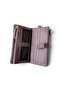 Women's Imported Genuine Leather Multi-Card Holder Large Size Wallet - 4