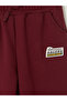 Lcw Burgundy Printed Boys' Jogger Sweatpants - 2
