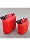 Rugged Red Gas Can for Emergency Fuel Storage