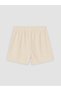Ozmarka New Season Beige Girls' Velvet Shorts, Skirt and Pantyhose - 3