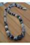 Alacataş Natural Stone (Social) Necklace - Gray - - 3