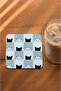 Cat Patterned Coasters