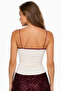 Contrast Striped Knitwear Athlete Bodysuit - 3