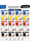 A4 Spiral Binding Cover Set 160 Micron – Red Color and Transparent Binding Covers 100 Pieces Each - 3