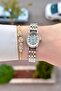 Gold Silver Color 5 Atm Gift Packaged 20 mm Women's Wristwatch - 3