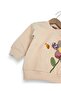 Baby Girl Floral and Ladybug Themed 2-Piece Stylish Set with Spanish Flared Pants for 6-9-12-18-24 Months - 3