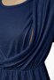 Maternity Nursing Detailed Lace Pajama Set with Dressing Gown - 5