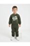 Boy's Winter 3-Thread Ribbed Never Printed Top and Bottom Tracksuit Set for Ages 2-3-4-5-6