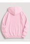 Flower Cat Printed Oversize Men's Hooded Sweatshirt - 2