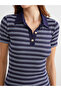 Sparkling Choices from Shining Store Devrik Roba Collar Striped Dress - 3