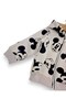 Boy's Winter 3-Strand Hooded Cardigan with Mickey Print, 2-Piece Set for 9-12-18-24-36 Months - 3