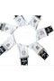 Patterned Cotton College Socks 12-Pack - 2