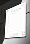 Metal - Floral To-Do List, Writable and Erasable with Magnetic Pen - 4