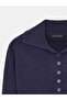 10816 Wool Blend Buttoned Knitwear Sweater-Laci Mel. - 7