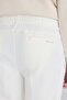 Ds Damat Regular Fit Ecru Plain Sweatpants - 8