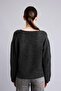 V-Neck Seamless Basic Sweater (26 Wn) - 4