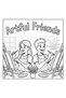Cozy Friens 40-Page Coloring Book-Thick Pages (21 X 21 cm) Suitable for Children and Adults - 5