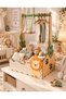 Newborn Baby Gift Box Wooden Hanging Gift Box with Lion Safari Theme Birth Baby Shower Gift